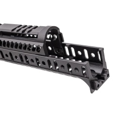 Atlas Custom Works SPORT 4/B33 Tactical Handguard Kit w/ Outer Barrel for TM AKM GBBR Airsoft Rifle - (Black)