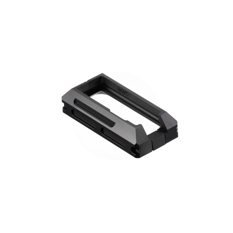 Atlas Custom Works Aluminum Magwell For Tokyo Marui MWS M4 GBB - (Black)