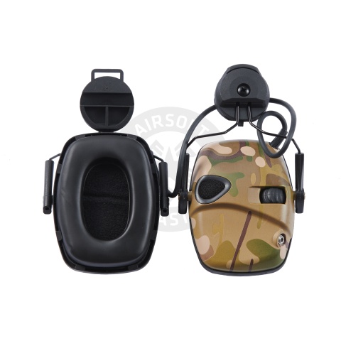 Atlas Custom Works Impact Sport Tactical Earmuff w/ Helmet Adapter