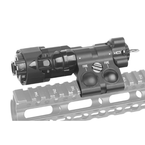 Atlas Custom Works Modular Advanced Weapon Laser MAWL-C1+ Red Laser/White Light/IR (Black)