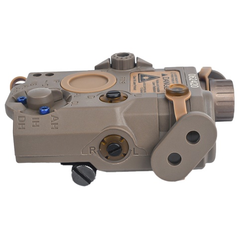 Atlas Custom Works LA-PEQ15 Tactical Red/IR Laser & Light (Dark Earth)