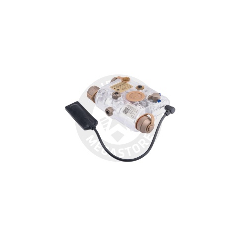 Atlas Custom Works PEQ-15 LA-5C UHP Laser and Flashlight Device - (Transparent/Dark Earth)