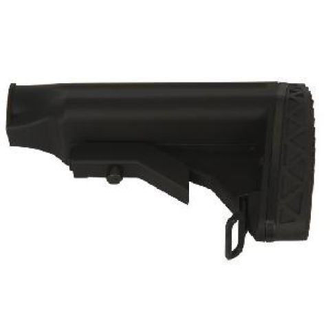 Golden Eagle Airsoft M4 / M16 Retractable AEG Crane Stock - Black