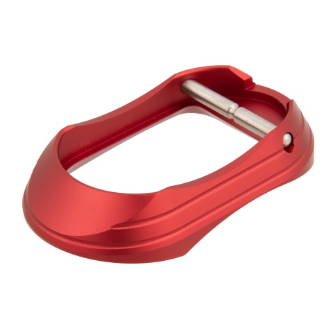 Airsoft Masterpiece EDGE M1 Aluminum Magwell for Hi-CAPA (Red)