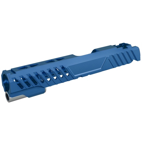 Airsoft Masterpiece EDGE RAZOR Slide for Hi-CAPA/1911 Pistol (Blue)