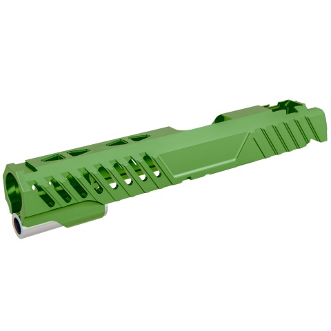 Airsoft Masterpiece EDGE RAZOR Slide for Hi-CAPA/1911 Pistol (Green)