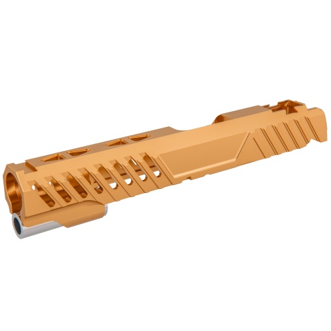 Airsoft Masterpiece EDGE RAZOR Slide for Hi-CAPA/1911 Pistol (Orange)