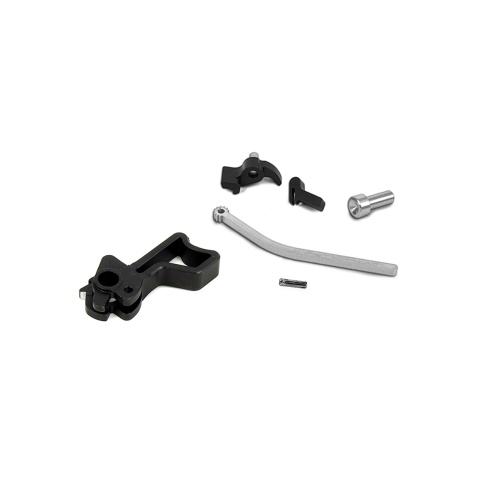 Airsoft Masterpiece CNC Steel Hammer & Sear Set for Marui Hi-Capa [Infinity Square] (BLACK)