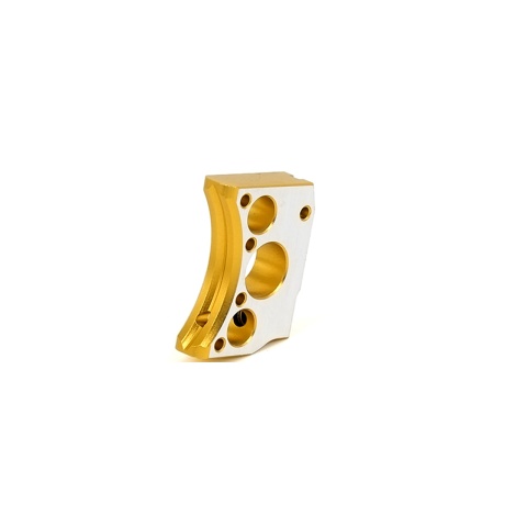 Airsoft Masterpiece Aluminum Trigger Type 12 for Hi-Capa Pistols (GOLD TWO-TONE)