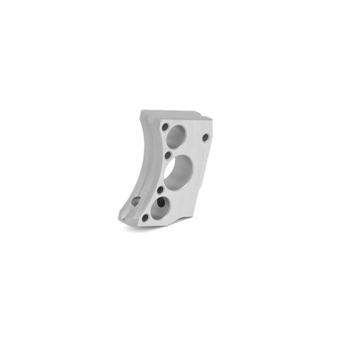 Airsoft Masterpiece Aluminum Trigger Type 12 for Hi-Capa Pistols (SILVER)