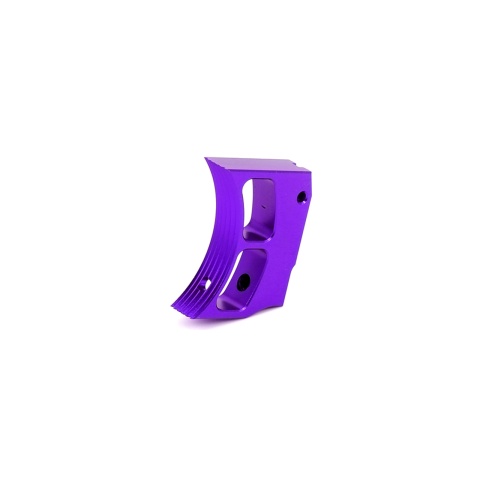 Airsoft Masterpiece Aluminum Trigger Type 2 for Hi-Capa Pistols (PURPLE)
