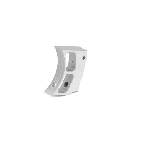 Airsoft Masterpiece Aluminum Trigger Type 2 for Hi-Capa Pistols (SILVER)