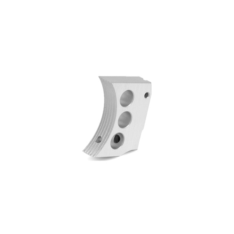 Airsoft Masterpiece Aluminum Trigger Type 4 for Hi-Capa Pistols (SILVER)