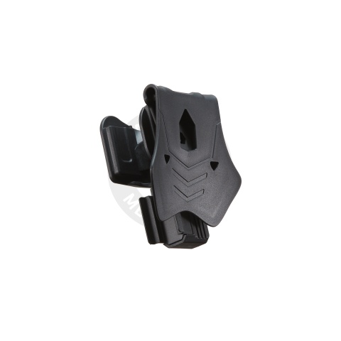 Amomax Tactical Right Handed Holster for STI Hi-Capa 2011 Series Pistols - (Black)