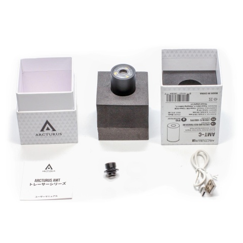 Arcturus RS Sirius AMT Arclight Modular Tracer Core Drop-in Unit & Compact Mock Suppressor W/ Simulated Muzzle Flash