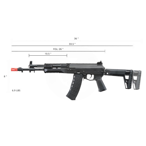 Arcturus Airsoft AK-12U PE (Performance Enhanced) Steel Bodied Airsoft AEG Rifle