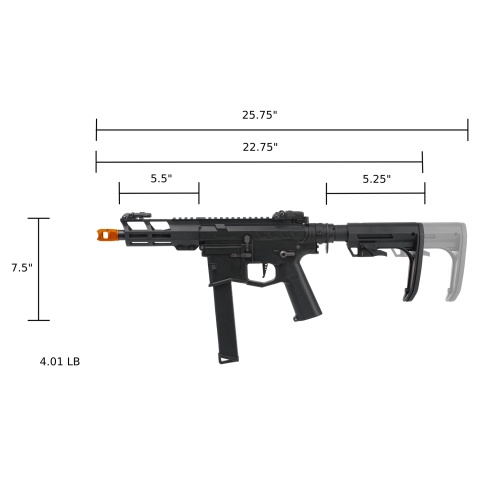 Arcturus x C.A.T. Versatile-5c PCC AEG Rifle - (Black)