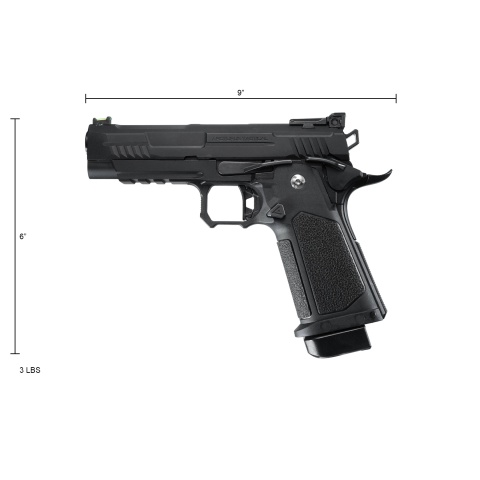 ARCTURUS Vanguard 4.3 Hi-Capa GBB Pistol - (Black)