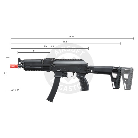 Arcturus Airsoft PPK-20 PE Vityaz Steel-Bodied Airsoft AEG SMG
