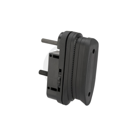 Ares AMOEBA Striker S1 Precision Adjustable Sniper Stock & Cheek Riser Upgrade Kit - (Black)