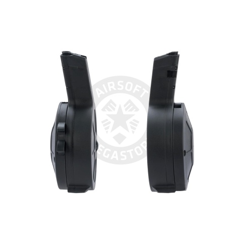 ARES M45X-S 1300rd Polymer Airsoft AEG Drum Magazine - (Black)