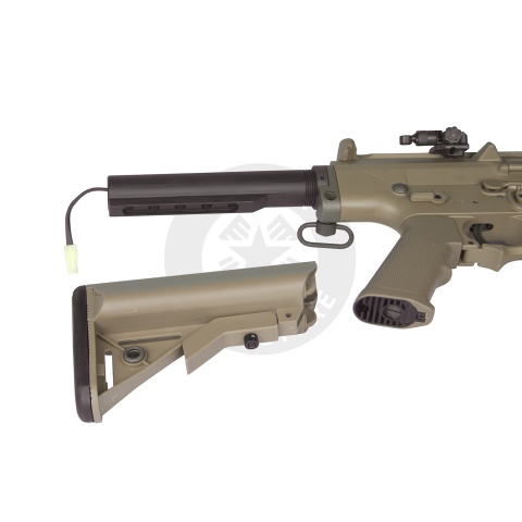 ARES SR25 RIS Sniper Airsoft AEG Rifle - (Tan)