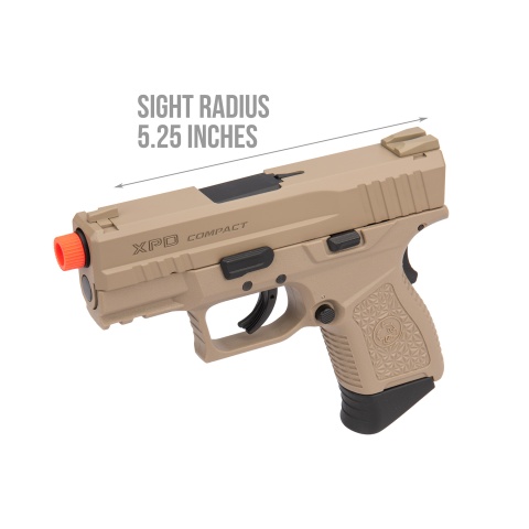 ICS BLE XPD Compact Personal Defender Pistol (Tan)