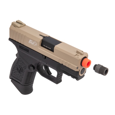 ICS BLE XPD Compact Personal Defender Pistol (Tan/Black)