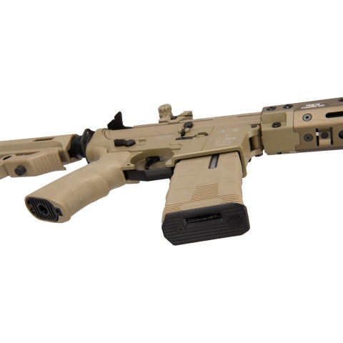 ICS CXP-HOP MTR (Rear Wired) Keymod AEG Rifle (Tan)