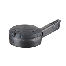 Action Army 350 Round Green Gas Drum Magazine for AAP-01 Airsoft Pistols (Color: Black)