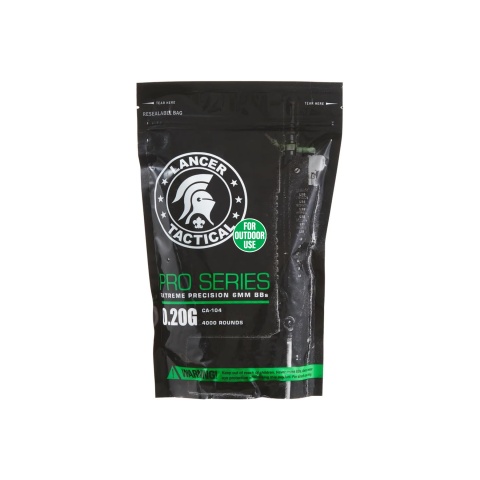 Lancer Tactical 0.20g Outdoor BBs Bag (4000 Rounds) - WHITE