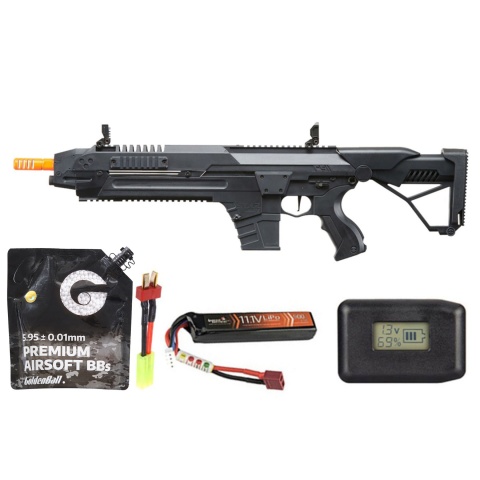Poseidon CSI XR5 Series Advanced Battle Rifle - Battery/Adapter/Charger Combo - (Black)
