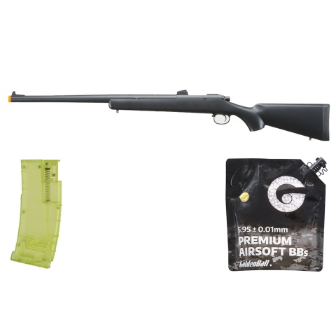 HFC HA-231 VSR-11 Bolt Action Airsoft Sniper Rifle - BB/Sniper Bundle