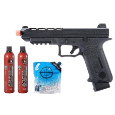 Poseidon Orion Performance Series GBB Pistol No.3 - (Black) Green Gas Combo