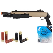 FABARM STF/12 Short Barrel Shotgun/Shell Combo - (Tan)