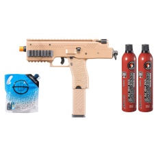Vorsk VMP-1C GBB Airsoft SMG - Green Gas Combo - (Tan)