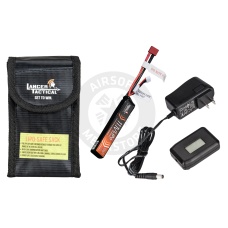 Lipo Battery 11.1V1300 Deans w/ LCD Lipo Charger Bundle