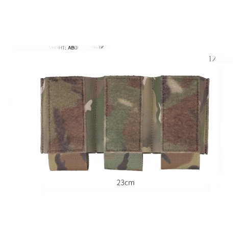 Triple 5.56 Magazine Pouch Attachment For Tactical Vests
