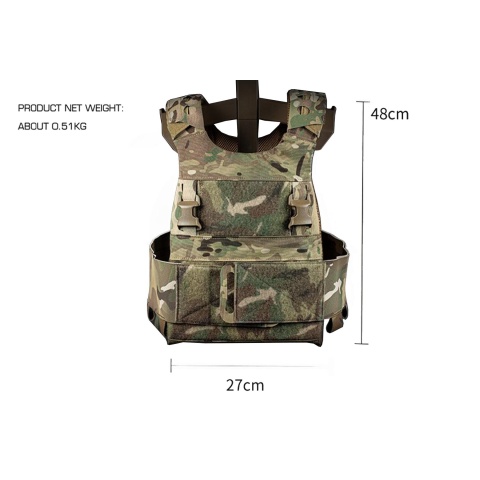 Minimalistic Multi-Mission Plate Carrier Vest