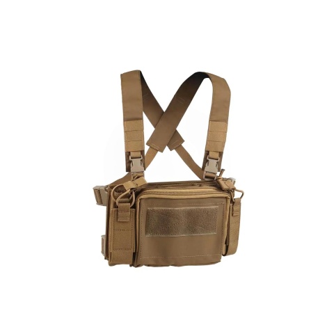Tactical Vest Triple 5.56 Mag Front w/ Double 9MM Mag Side Pouches Airsoft Kit