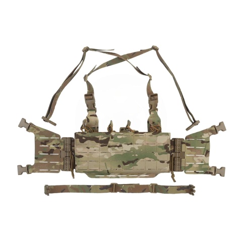 Tactical Molle Chest Rig Vest w/ 5.56 Magazine Front Panel
