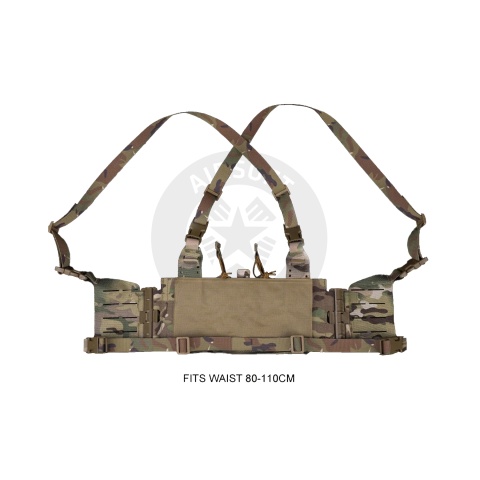 Tactical Molle Chest Rig Vest w/ 5.56 Magazine Front Panel