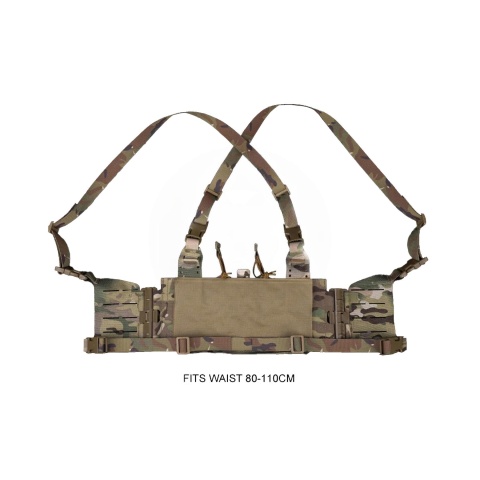 Tactical Molle Chest Rig Vest w/ 5.56 Magazine Front Panel