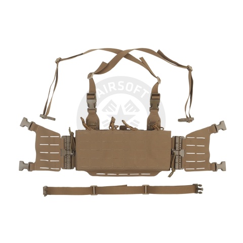 Tactical Molle Chest Rig Vest w/ 5.56 Magazine Front Panel