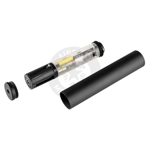 FMA Tracer 14mm Mock Suppressor [Type 2] w/ Circle Top - (Black)