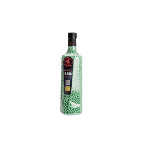 Lancer Tactical 5100 Round 0.20g Seamless Airsoft BBs (Color: Green)