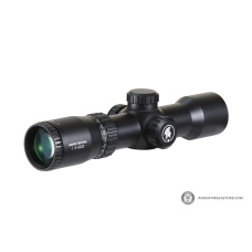 Lancer Tactical 1.5-5x32 Rifle Scope with Mounts (Color: Black)