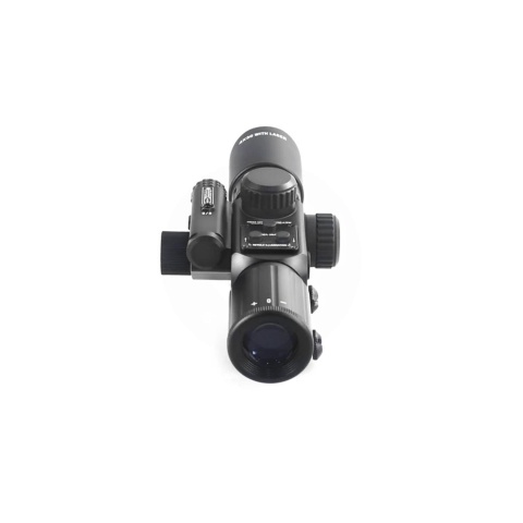 Lancer Tactical 4x30IR Short Red Dot Scope Equipped With Red Laser Mechanism Fits 11mm/20mm Rails - (Black)