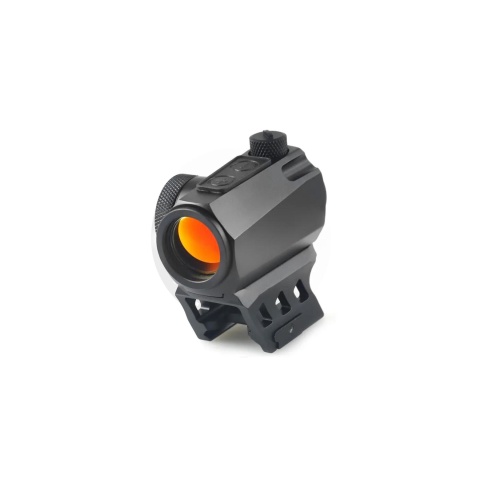 Lancer Tactical Enclosed Red Dot Sight R5A 1x Magnification Scope - (Red Glass/Black)