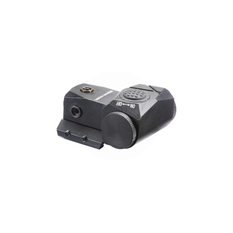 Lancer Tactical Picatinny Single Button Green Laser - (Black)